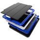 Mobigear Tri-Fold Folio iPad 6 (2018) Hülle Klapphülle - Schwarz / Blau