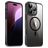 Valenta Trend iPhone 16 Pro MagSafe Hülle Hardcase Backcover - Schwarz