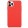 Mobigear Rubber Touch iPhone 15 Pro Silikon Hülle Backcover - Rot