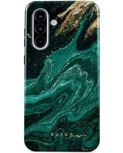 Burga Tough Samsung Galaxy A36 Hülle Hardcase Backcover Stoßfest - Emerald Pool