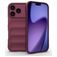 Mobigear Bumpy iPhone 17 Pro TPU (flexibel) Backcover - Wine Red
