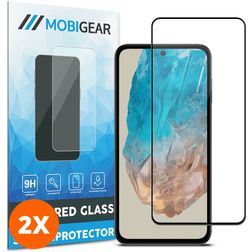 Mobigear Premium Samsung Galaxy M35 Panzerglas Gehärtetes Glas Displayschutz - Hüllenfreundlich (2er Pack)