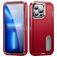 Mobigear Rugged Stand iPhone 14 Pro Hülle Hardcase Backcover Stoßfest mit Ständer - Rot