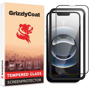 GrizzlyCoat AlignPro iPhone 16e Panzerglas Gehärtetes Glas Displayschutz - Hüllenfreundlich + Applikator