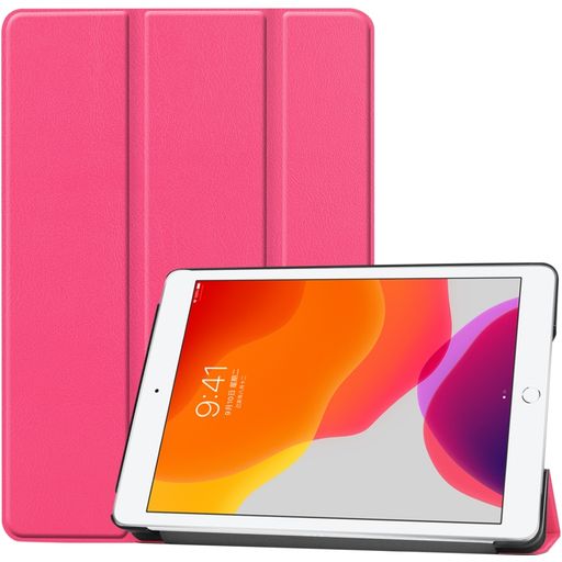 Mobigear Tri-Fold iPad 7 (2019) Hülle Klapphülle - Magenta