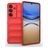 Mobigear Bumpy Samsung Galaxy S26 Plus Hülle Flexibles TPU Backcover - Rot