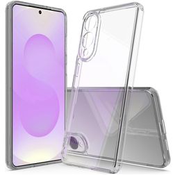 Mobigear Crystal Durchsichtig Samsung Galaxy S25 Edge Hülle Hardcase Backcover - Transparent