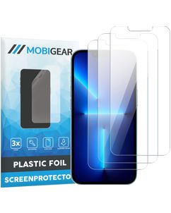 Mobigear iPhone 13 Displayschutz Schutzfolie - Hüllenfreundlich (3er Pack)