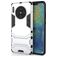 Mobigear Armor Stand Huawei Mate 30 Hülle Hardcase Backcover Stoßfest mit Ständer - Silber