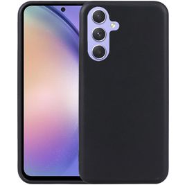 Mobigear Basics Samsung Galaxy A56 Hülle Flexibles TPU Backcover - Schwarz