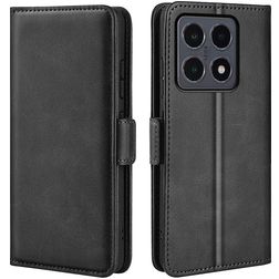 Mobigear Slim Magnet Xiaomi 15T Hülle Klapphülle Geldbörse - Schwarz