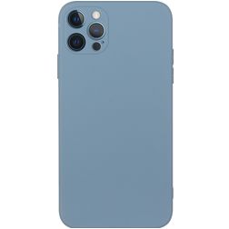 Mobigear Colors iPhone 15 Pro Max Hülle Flexibles TPU Backcover - Grau