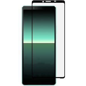 Mobigear Premium Sony Xperia 10 II Panzerglas Gehärtetes Glas Displayschutz - Hüllenfreundlich - Schwarz