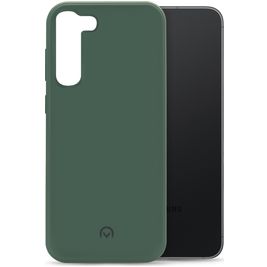 Mobilize Rubber Gelly Samsung Galaxy S23 Plus Hülle Flexibles TPU Backcover - Matt Green
