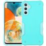 Mobigear Non-slip Armor Samsung Galaxy A14 Hülle Hardcase Backcover Stoßfest - Türkis