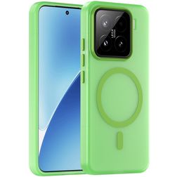 Mobigear Shockproof Xiaomi 15 MagSafe Hülle Hardcase Backcover - Grün