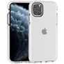 Mobigear Full Bumper iPhone 11 Pro Max Hülle Hardcase Backcover Stoßfest - Weiß / Transparent