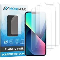 Mobigear iPhone 13 Mini Displayschutz Schutzfolie - Hüllenfreundlich (3er Pack)