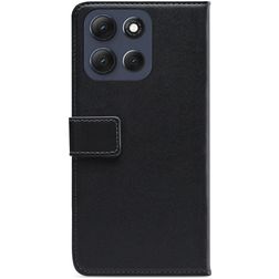 Mobilize Classic Gelly Motorola Moto G86 Hülle Klapphülle Geldbörse - Schwarz
