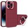 Mobigear Cube iPhone 14 Pro Max Hülle Hardcase Backcover mit Ständer - Rot