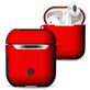 Mobigear Frosted Apple AirPods 2 Hardcase Hülle - Rot
