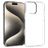 Mobigear Basics Durchsichtig iPhone 16 Pro Max Hülle Flexibles TPU Backcover - Transparent