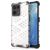 Mobigear Honeycomb OPPO Reno 7 4G Hülle Hardcase Backcover Stoßfest - Weiß