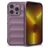 Mobigear Bumpy iPhone 14 Pro Hülle Flexibles TPU Backcover - Lila