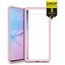 ITSkins HybridSolid Samsung Galaxy S10 Plus Hülle Hardcase Backcover Stoßfest - Pink
