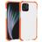 Mobigear Full Bumper iPhone 12 Pro Max Hülle Hardcase Backcover Stoßfest - Transparent / Orange