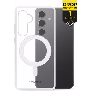 Mobilize Naked Protection Durchsichtig Samsung Galaxy S24 MagSafe Hülle Hardcase Backcover Stoßfest - Transparent