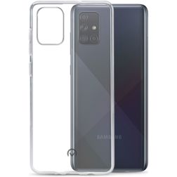 Mobilize Gelly Transparent Samsung Galaxy A71 TPU (flexibel) Backcover - Transparent