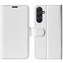 Mobigear Classic Samsung Galaxy A26 Hülle Klapphülle Geldbörse - Weiß