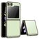 Mobigear Crystal Samsung Galaxy Z Flip 5 Hülle Hardcase Backcover - Transparent / Grau