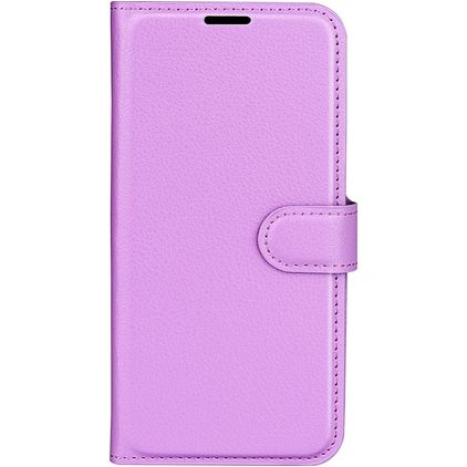 Mobigear Classic OnePlus 10 Pro Hülle Klapphülle Geldbörse - Lila
