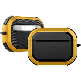 Mobigear Slim Armor Apple AirPods Pro 2 Stoßfeste Hardcase Hülle - Gelb Mobigear Slim Armor Apple AirPods Pro 2 Stoßfeste Hardcase Hülle - Gelb