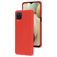 Mobiparts Samsung Galaxy A12 Silikon Backcover - Scarlet Red
