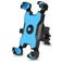 Mobigear PushHold Fahrradhalterung Lenkerhalterung Klemme Universal - Blau