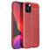 Mobigear Luxury iPhone 12 Pro Max Hülle Flexibles TPU Backcover - Rot