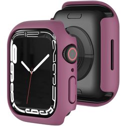 Mobigear Colors Dünn Apple Watch - 45 mm Hardcase Hülle - Weinrot