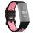 Mobigear Sport Plus Buckle Silikon Fitbit Charge 4 Armband Dornschließe - Schwarz / Pink