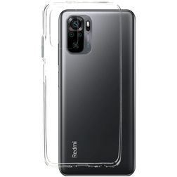 Mobiparts Classic Durchsichtig Xiaomi Redmi Note 10 4G Hülle Flexibles TPU Backcover - Transparent