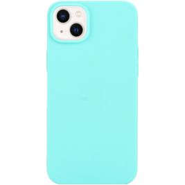 Mobigear Colors iPhone 14 Plus Hülle Flexibles TPU Backcover - Blau