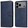 Mobigear Wallet iPhone 17 Pro Max Hülle Klapphülle Geldbörse - Blau