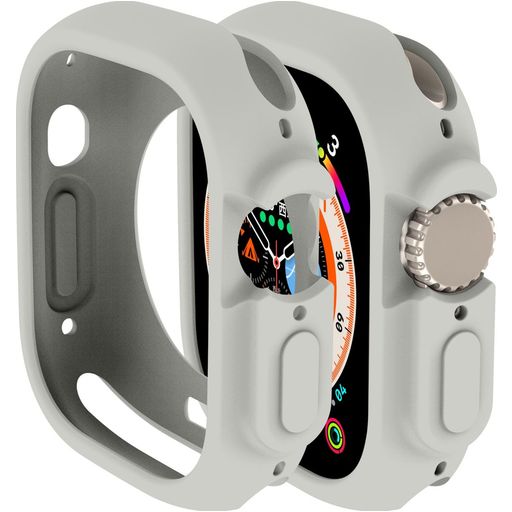 Mobigear Colors Apple Watch Ultra - 49 mm Hardcase Hülle - Grau