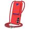 Mobigear Lanyard Card Samsung Galaxy S24 FE Silikon Handykette mit Kartenhalter - Rot