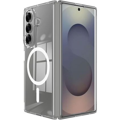 Mobigear Crystal Durchsichtig Samsung Galaxy Z Fold 8 Ultra MagSafe Hülle Hardcase Backcover - Transparent