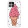 Mobigear Design iPhone 12 Pro Max Hülle Flexibles TPU Backcover - Ice Cream