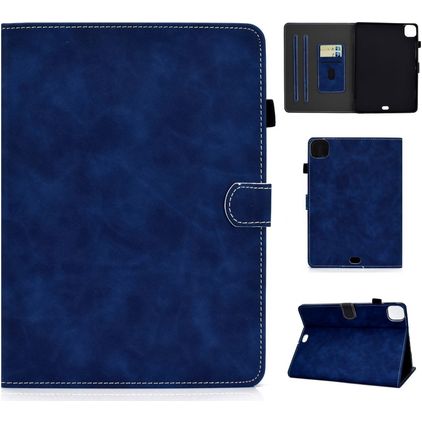 Mobigear Folio iPad Air 4 (2020) Klapphülle + Stylus-Halter - Blau