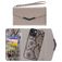 Mobilize Elegant Magnet iPhone 13 Mini Hülle Abnehmbare 2in1 Clutch - Beige Snake